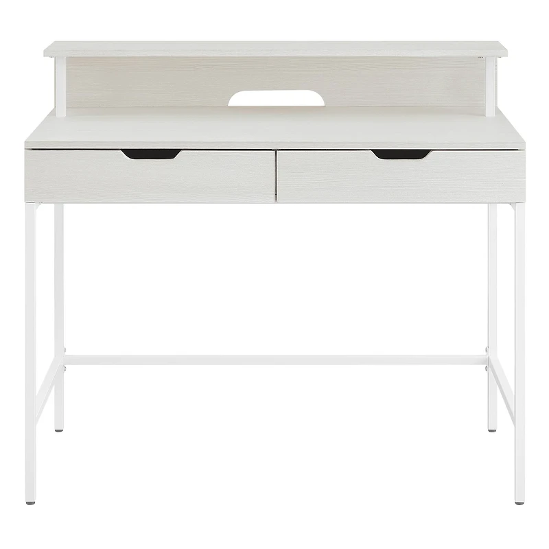 OSP Home Furnishings 40" Contempo Desk with Drawers