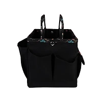 Everything Mary Black & Floral Collapsible Craft Caddy