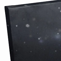 Lit Tree Winter Landscape Canvas Wall Art