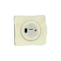 4" DIY LED Ceramic Gingerbread House Ornament by Make Market®