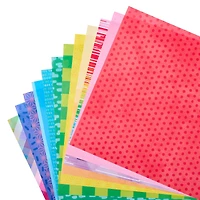 12" x 12" Bright Rainbow Paper Pad by Recollections™, 180 Sheets