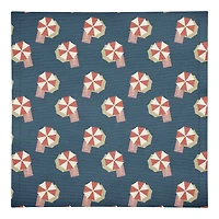 Umbrella Print Cotton Twill Napkin