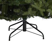 7ft. Pre-Lit Swedish Fir Artificial Christmas Tree with Warm White LED Lights