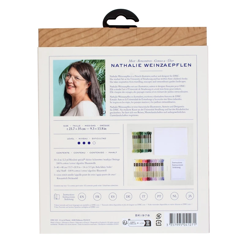 DMC® Herbs Intermediate Counted Cross Stitch Kit