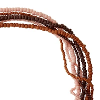 12 Pack: Small Glass Beads, Lavender Mix by Bead Landing™