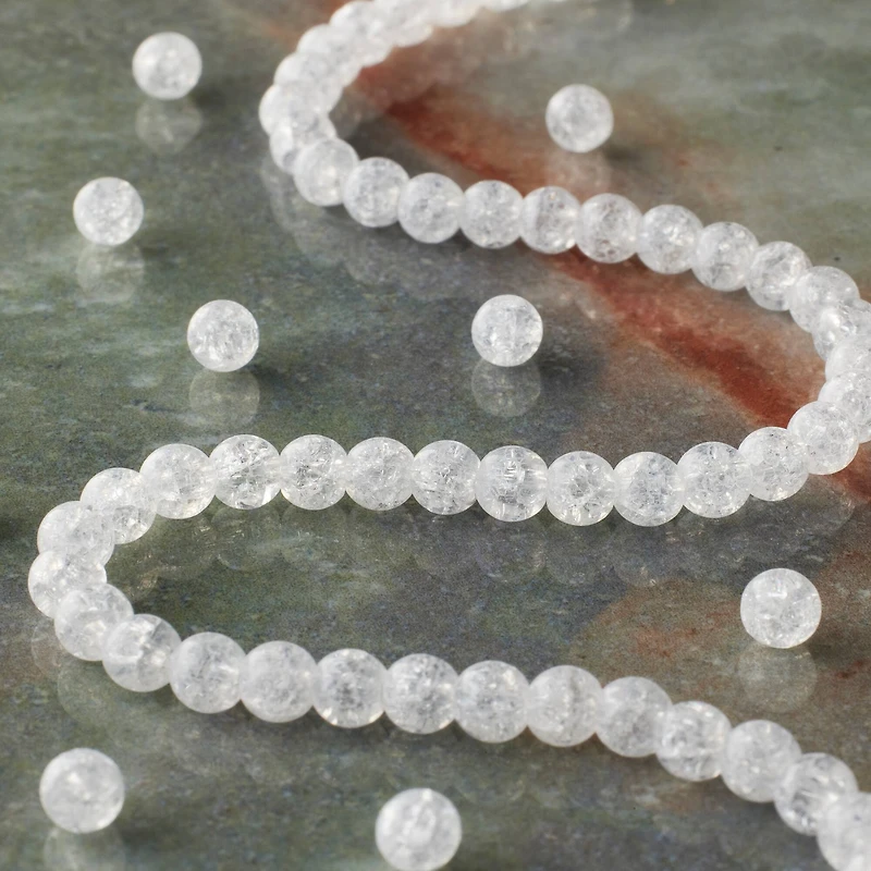 Quartz Round Beads by Bead Landing