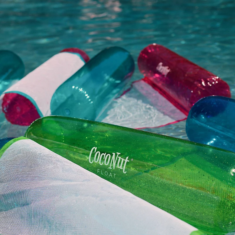 CocoNut Float 4ft. Pink Glitter Hammock Pool Lounger