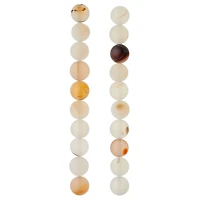 12 Pack: Matte Chalcedony Round Beads, 10mm by Bead Landing™
