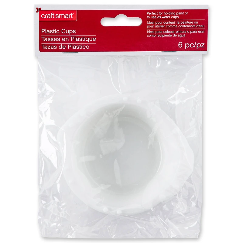 12 Pack: Plastic Cups by Craft Smart®