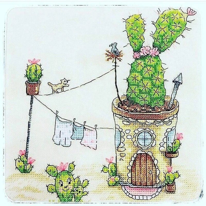 Neocraft Cactuses Cross Stitch Kit