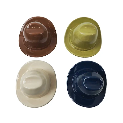 Assorted 4" Ceramic Hat Tabletop Décor by Ashland®, 1pc.