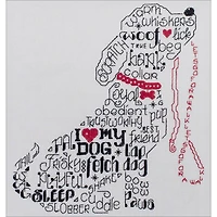 Imaginating Let's Bark Counted Cross Stitch Kit