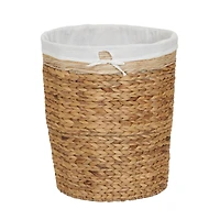 Household Essentials Wicker Basket Laundry Hamper with Liner
