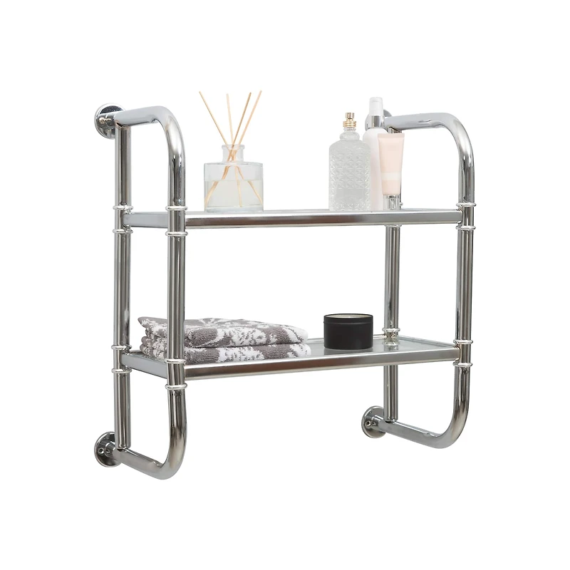 Organize It All 2-Tier Hanging Bath Shelf