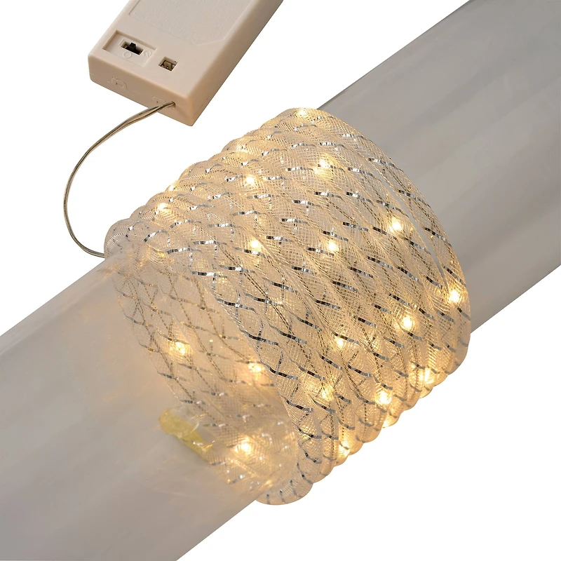 12 Pack: 30ct. Warm White LED Mesh Light Set by Ashland® Creative Collection™