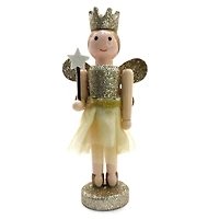 Wizardi Classic Wooden Christmas Fairies Festive Decoration Set