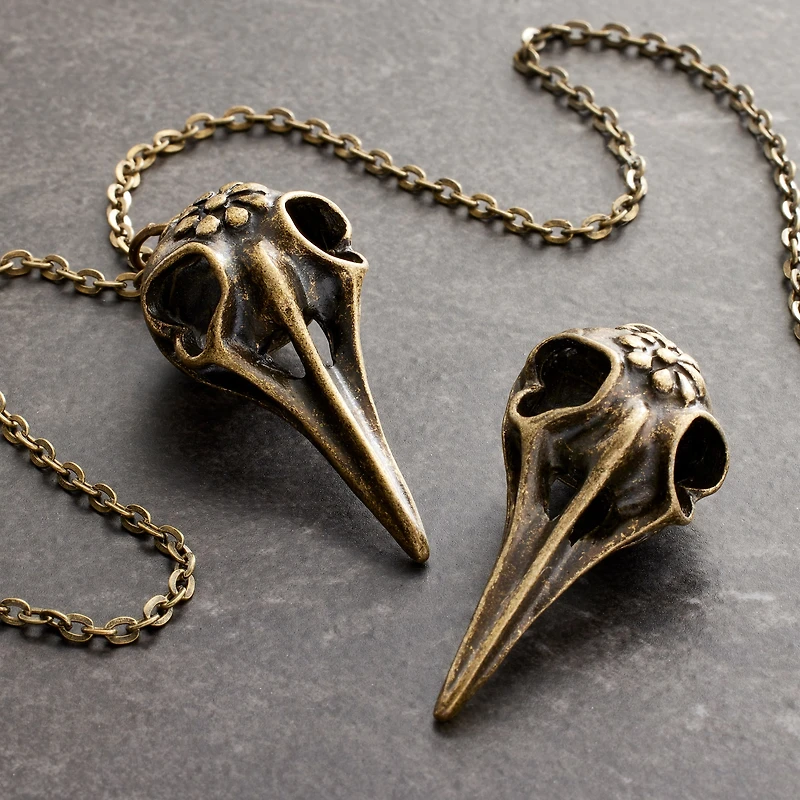Found Objects™ Bird Skull Charms by Bead Landing™