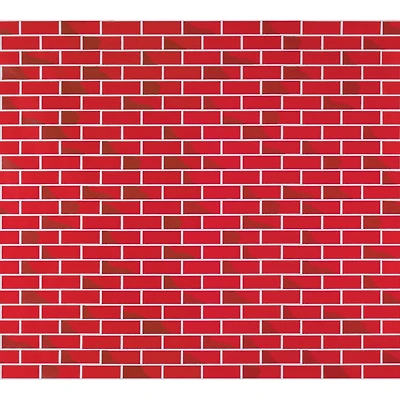 Tu-Tone™ Brick Corrugated Paper Roll, 48" x 12.5ft.