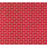 Tu-Tone™ Brick Corrugated Paper Roll, 48" x 12.5ft.