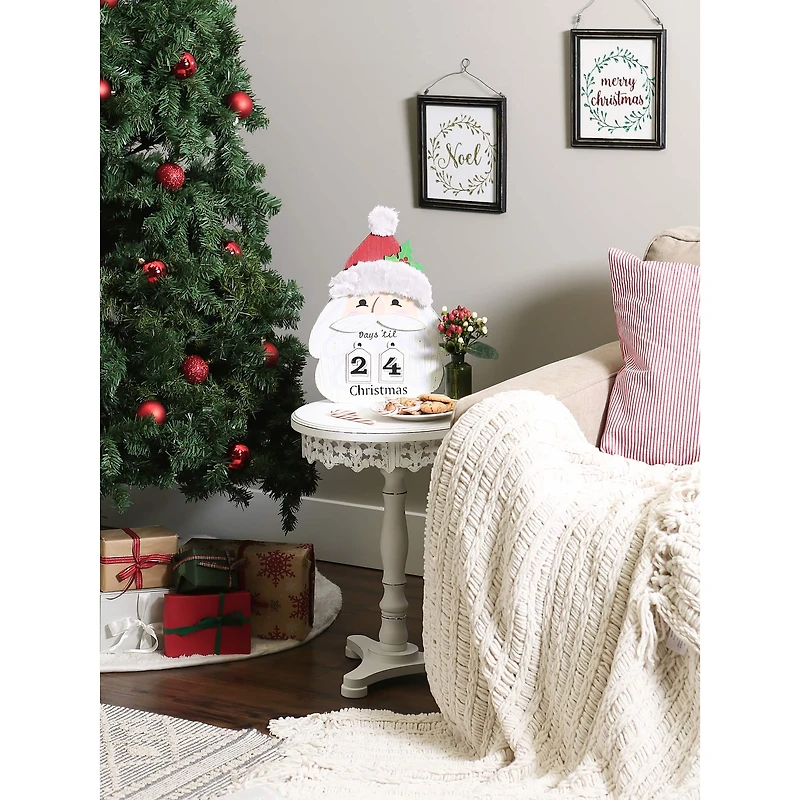 DII® Santa Head Days 'Til Christmas Advent Calendar