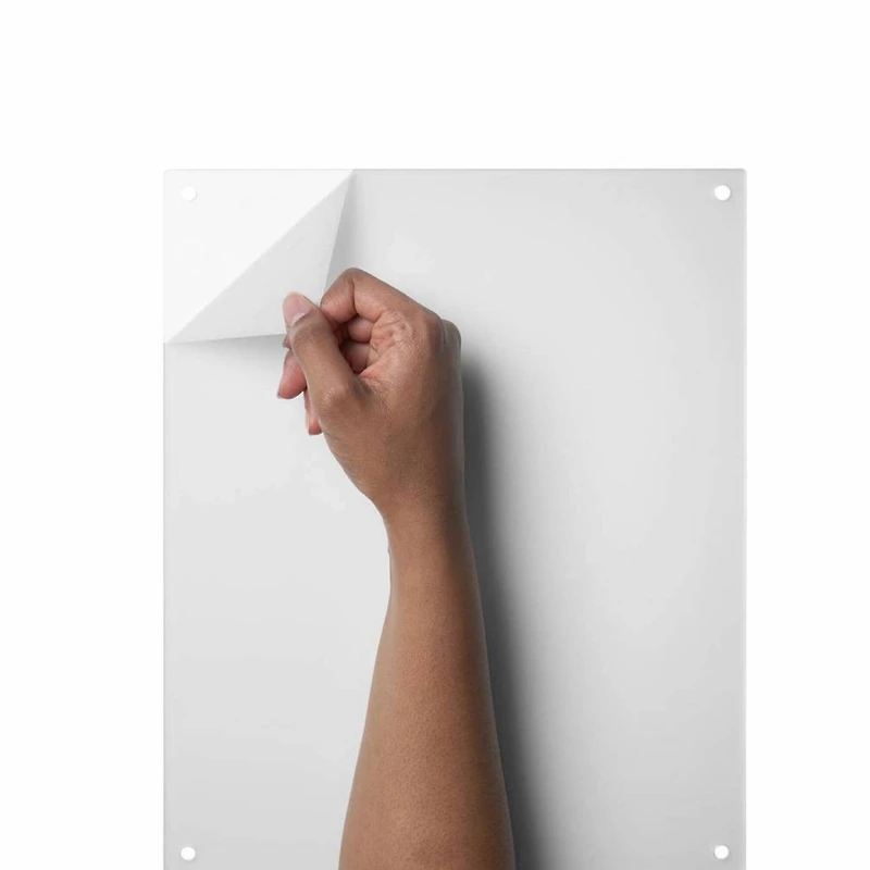 Cool Modern Frames Clear Acrylic Float Frame with Gold Hardware