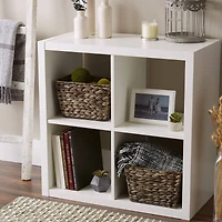 DII® Medium Gray Hyacinth Baskets, 2ct.