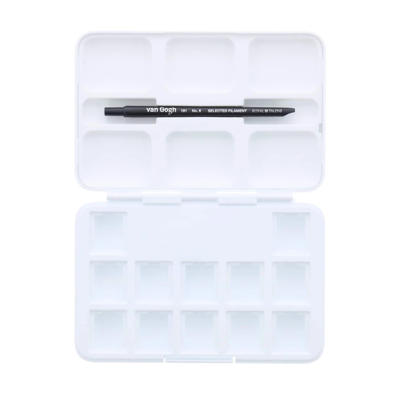 Van Gogh Empty Travel Box, 12 Half Pan