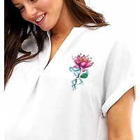 Oven Lotus Cross Stitch Kit