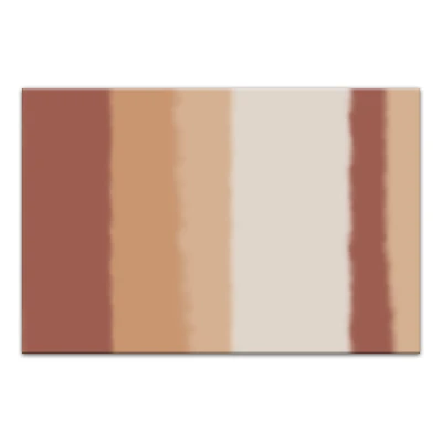 Watercolor Vertical Stripes 36" x 24" Canvas Wall Art