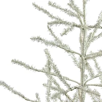 3ft. Unlit Champagne Tinsel Artificial Christmas Twig Tree