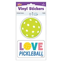 TREND Enterprises® Pickleball Passion Vinyl Stickers, 6 Packs of 2