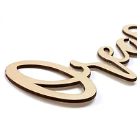 Leisure Arts® 9" Wood Oregon Word