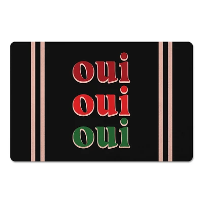 Oui Oui Oui 27" x 18" Floor Mat
