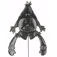 26" Scarecrow Gal Garden Stake