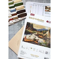 Luca-S Gold Creek Counted Cross Stitch Kit