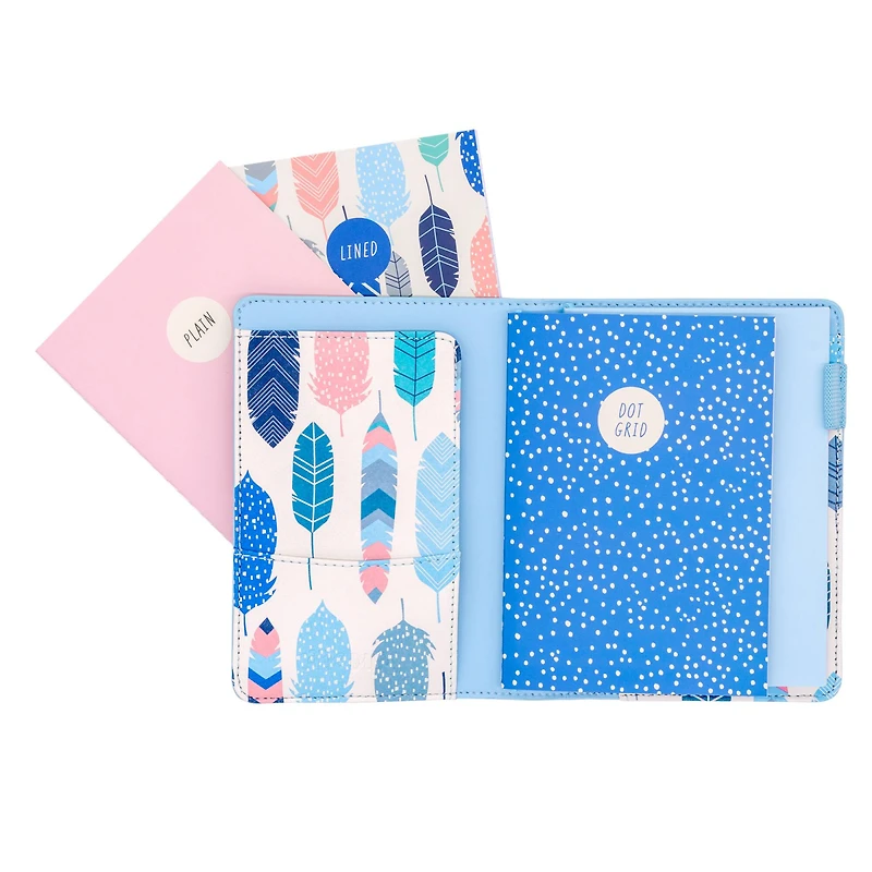 Pukka Pads Sky Blue A6 Notebook & Passport Holder