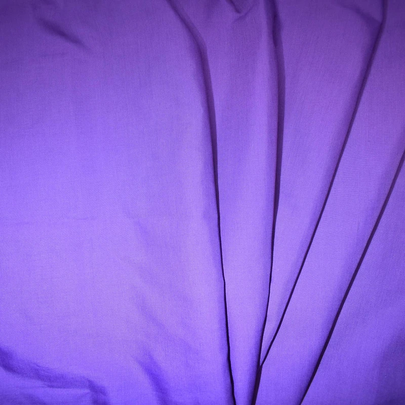 Feldman Solid Purple Broadcloth Fabric