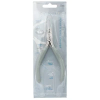 John Bead 4.75" Multi Purpose Classic Slim Stainless Steel Bent Nose Jewelry Pliers