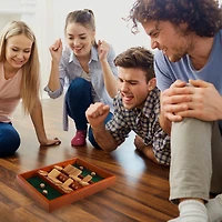 Toy Time Shut The Box Classic 9 Number Wooden Game Set