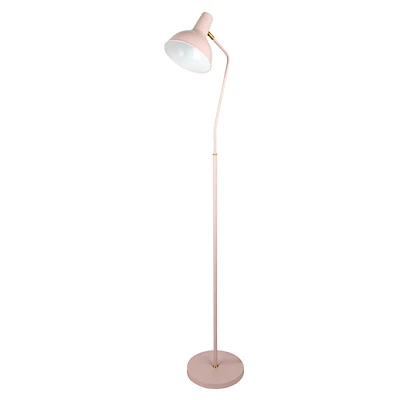 Hello Honey® 65" Pink Round Metal Floor Lamp