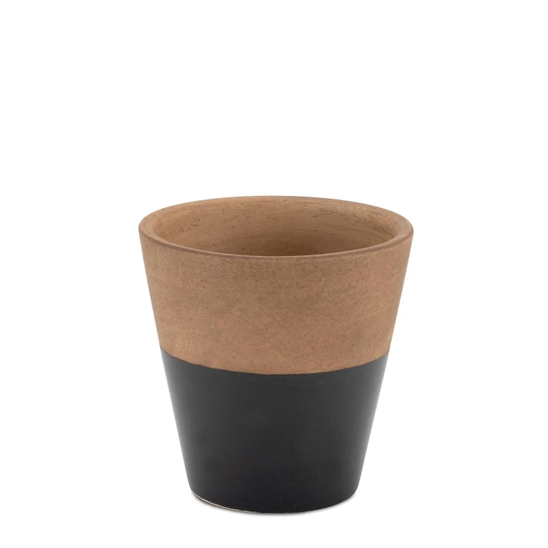 Two-Tone Tapered Planters Set