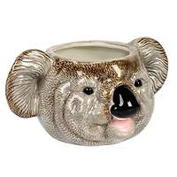 Hello Honey® 7.75" Round Ceramic Koala Head Planter