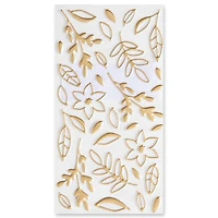 Gold Flower Puffy Stickers by Recollections™