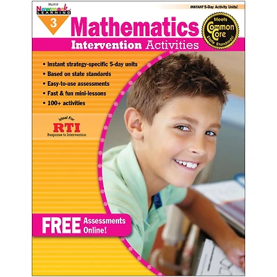 Newmark Learning Everyday Mathematics Intervention Activities, Grade 3