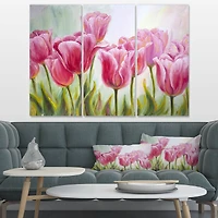 Designart - Tulips in a Row