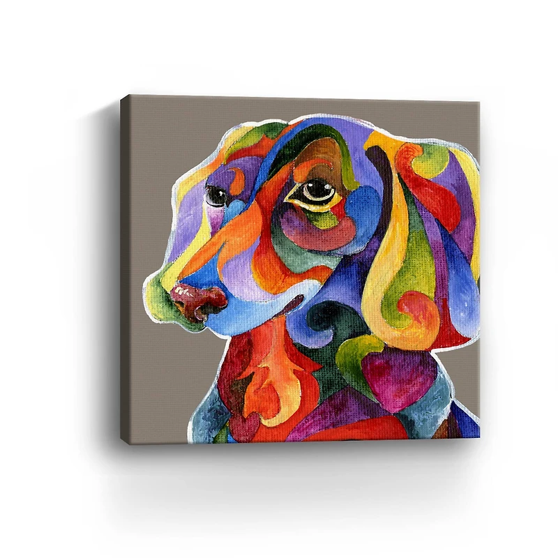 Party Doxy Canvas Giclee