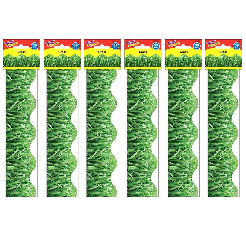 Trend Enterprises® Terrific Trimmers® Grass Borders, 234ft.
