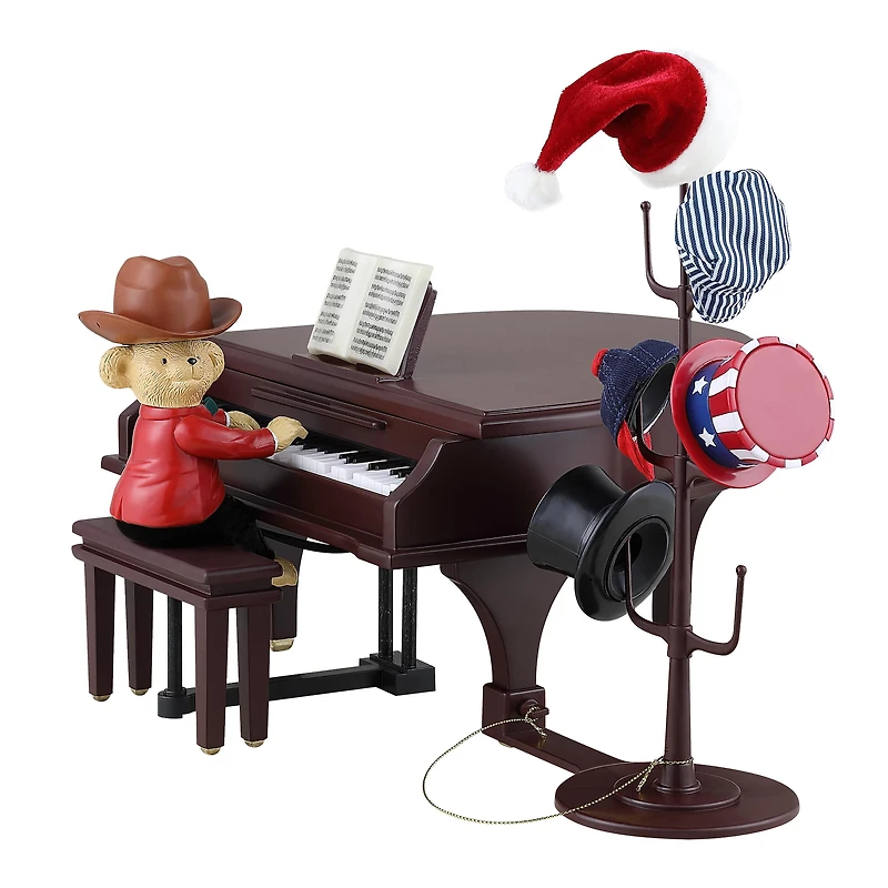 90th Anniversary Collection 7" Animated & Musical Teddy Takes Requests Accent
