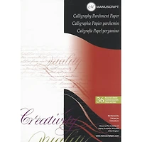 Manuscript Calligraphy Parchment Paper Pad, 8.3'' x 11.7''