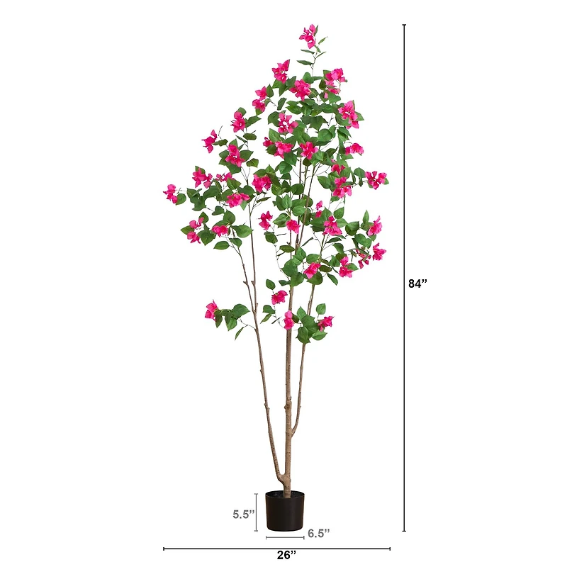 7ft. Potted Pink Minimalist Bougainvillea Tree